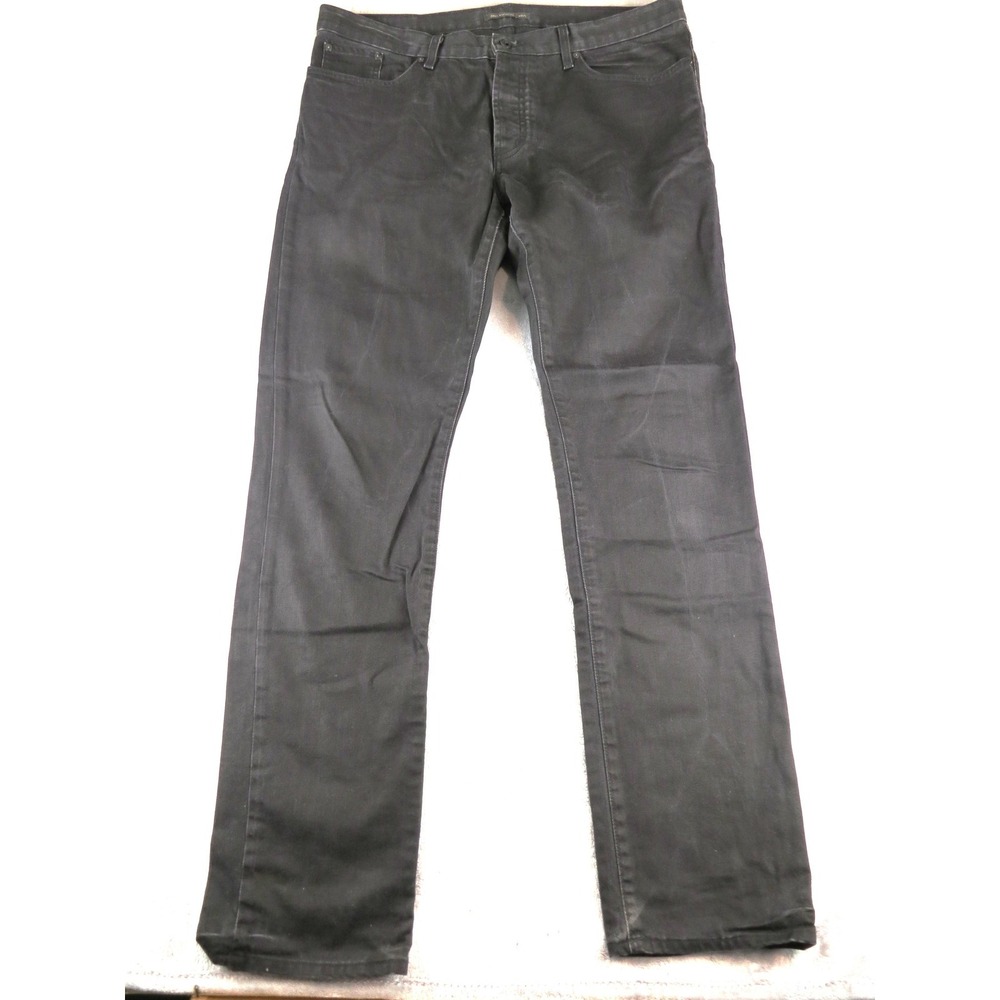 John Varvatos Men's Slim Straight Jeans - Black